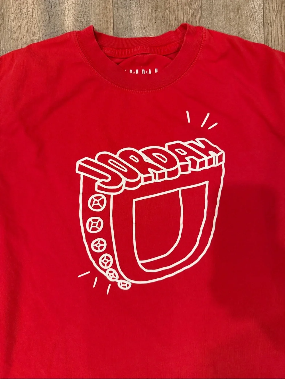 Jordan bright red